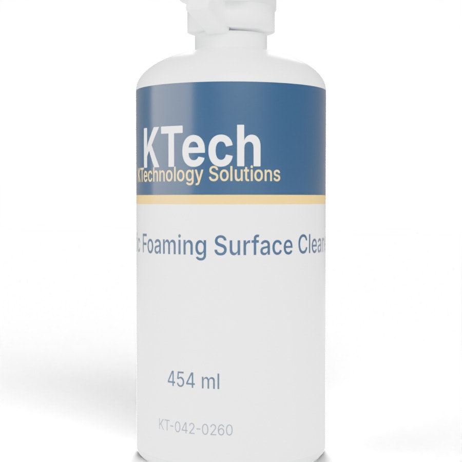 KTech Anti-Static Foaming Surface Cleaner — Anti-Static Foaming Cleaner · 454 ml.