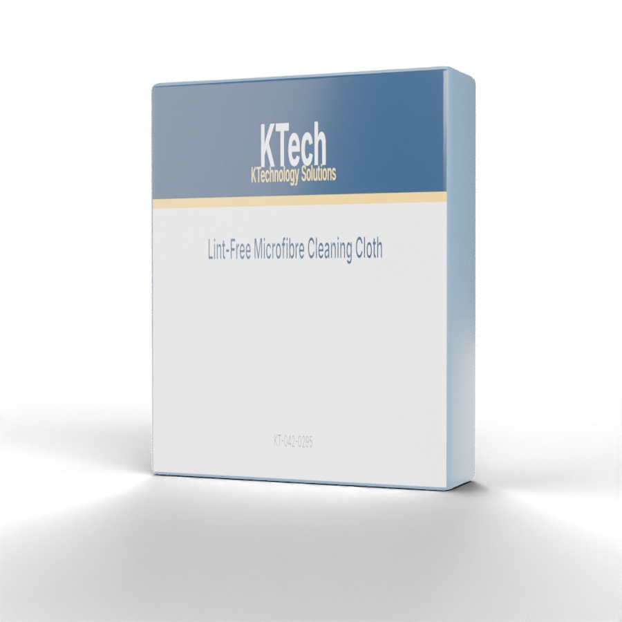 KTech Lint-Free Microfibre Cleaning Cloth — microfibre · 1 Piece of 30×30 cm.