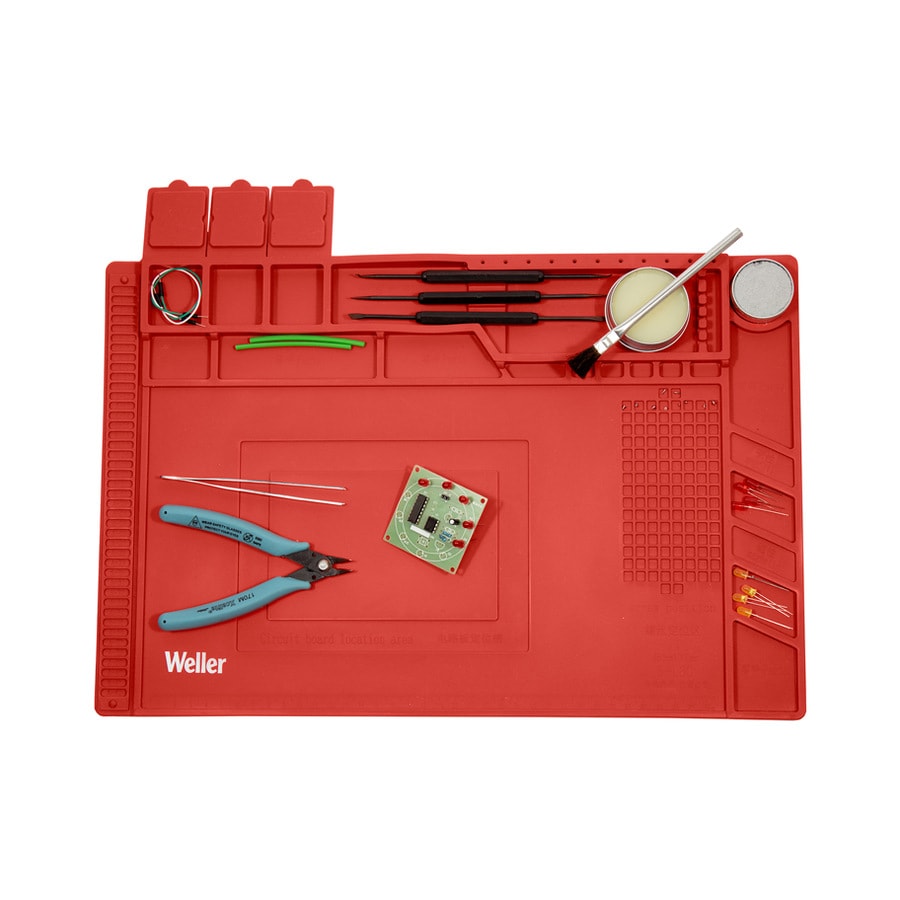KTech WLACCWSM2-02 — Medium Anti-Static Silicone Soldering Mat