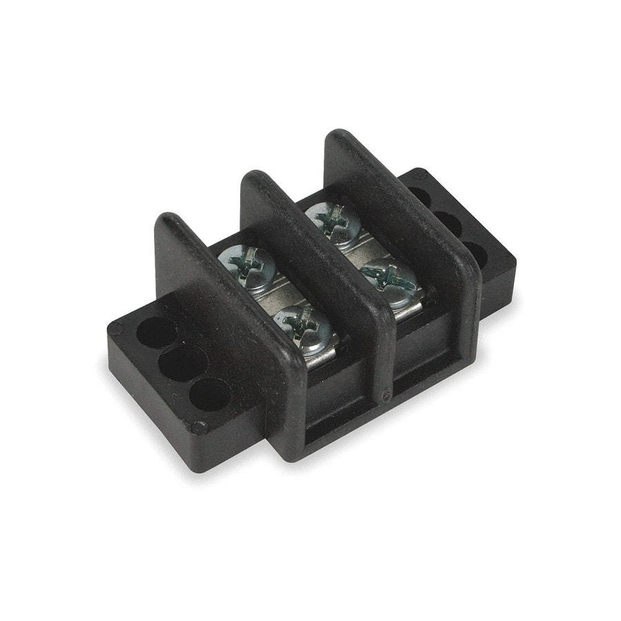 KTech Heavy-Duty Barrier Terminal Strip Series 602 (30 Amp · 2 Poles) — 602-FT · 2 Poles · 30 Amp · 12 AWG · 1600VAC · 42.8 x 53.1 mm