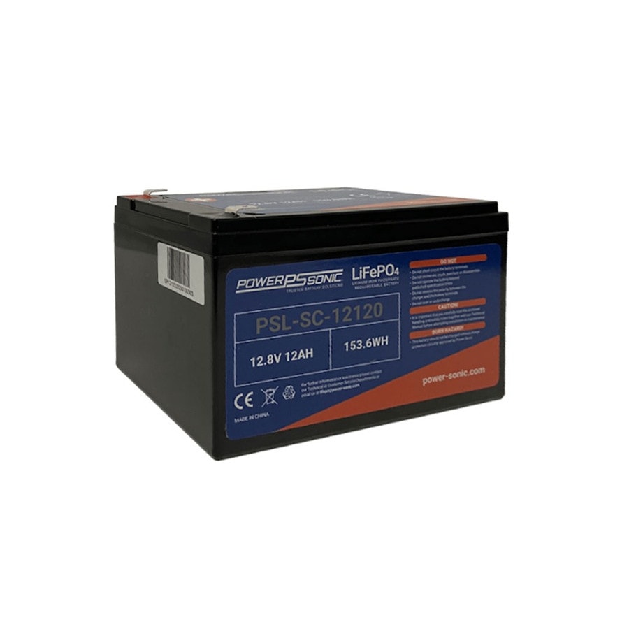 KTech PSL-SC-12120 — Nominal Voltage: 12.8V · Nominal Capacity: 12Ah · Standard Terminal: F2