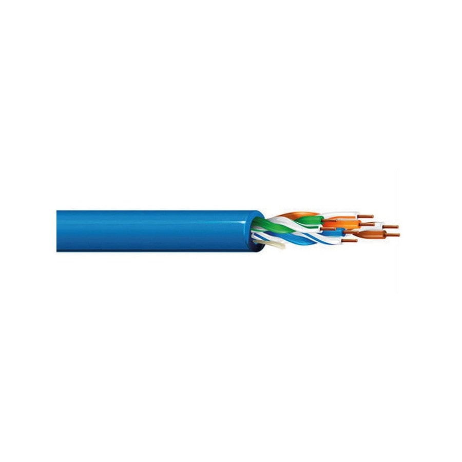 KTech Outdoor Gel-Filled UTP Network Cable Cat. 6 · Gel-Filled Outdoor Direct-Burial, 4P, 23 AWG — Mod. 66766645 · Black · Reel 305m