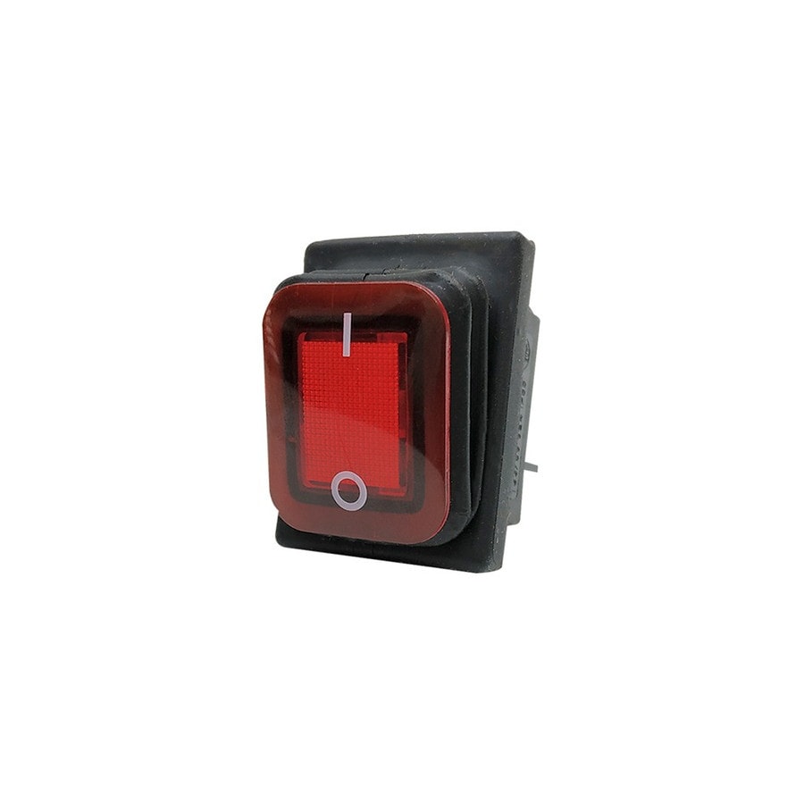 KTech Panel-Mount Rocker Switch — Illuminated Neon of 4 Pins On-OFF · 16A (10A) 250V / 20A 125V · Silicone Splashproof Boot