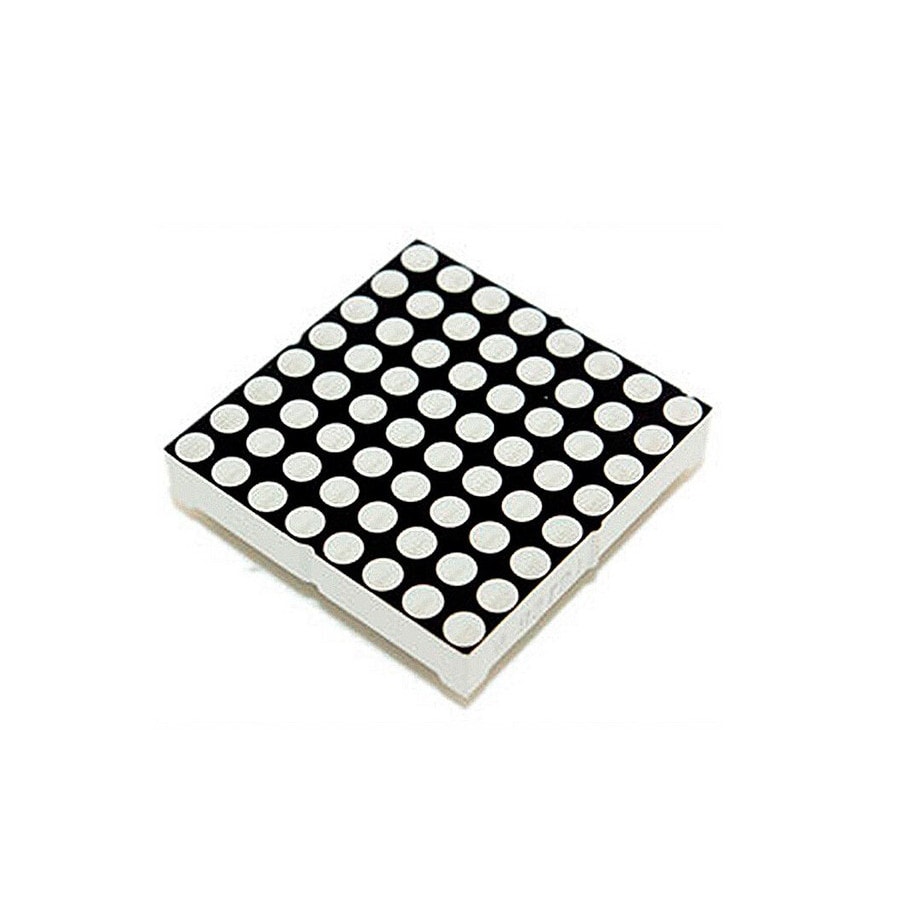 KTech LED Dot Matrix — Red · 8×8 · 3 mm common anode