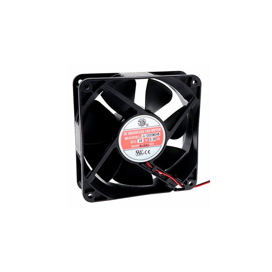 KTech JL12025H24B — 120x120x25mm · 24 VDC