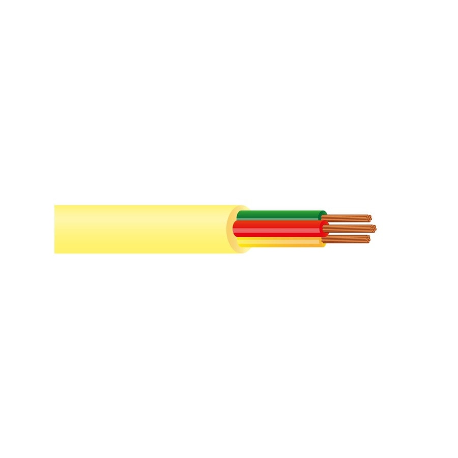 KTech Flat Modular Telephone Cable · ICEEV 3×22 — Mod. V394 · Ivory · Reel 150m