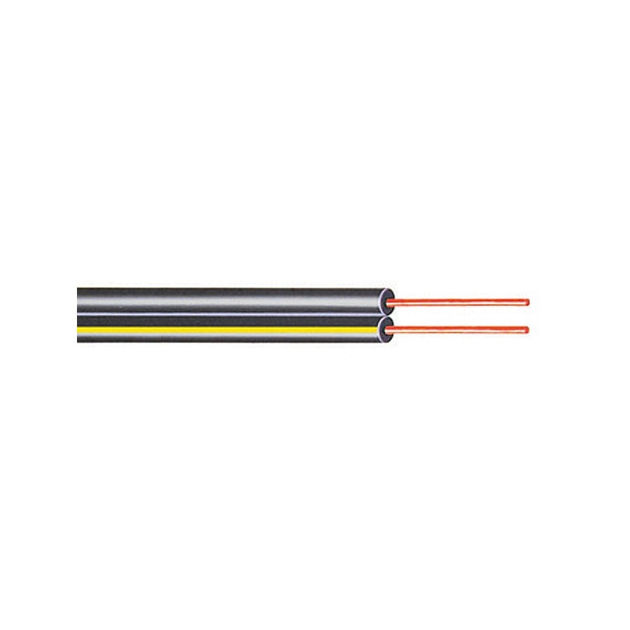 KTech Telephone outdoor parallel · 2×18 AWG — Mod. E823 · Black · Roll 250m