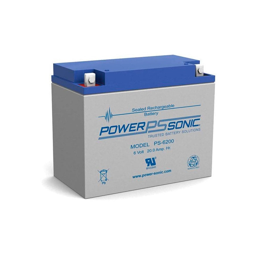 KTech PS-6200-NB — Nominal Voltage: 6V · Nominal Capacity: 20Ah · Standard Terminal: NB1