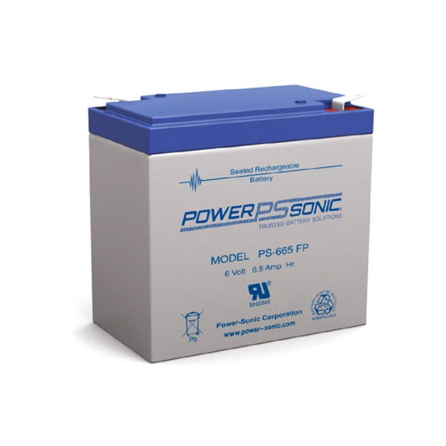 KTech PS-665-FP — Nominal Voltage: 6V · Nominal Capacity: 6.5Ah · Standard Terminal: FP