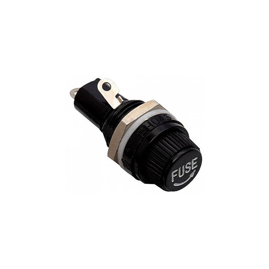 KTech Panel/Inline Fuse Holder — 5×20mm European · of Cartridge