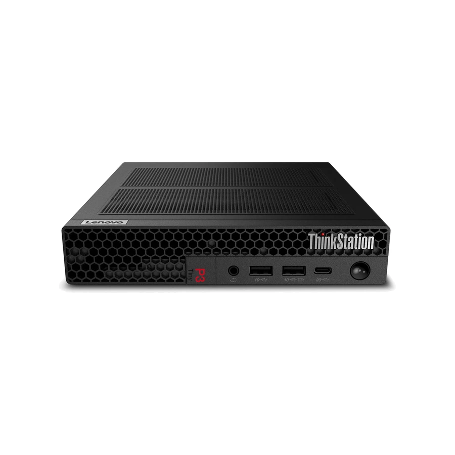 Lenovo ThinkStation P3 Tiny Gen 2 Intel Core Ultra 7 265 32 GB DDR5-SDRAM 1 TB SSD NVIDIA RTX A400 Windows 11 Pro Mini PC Workstation Black
