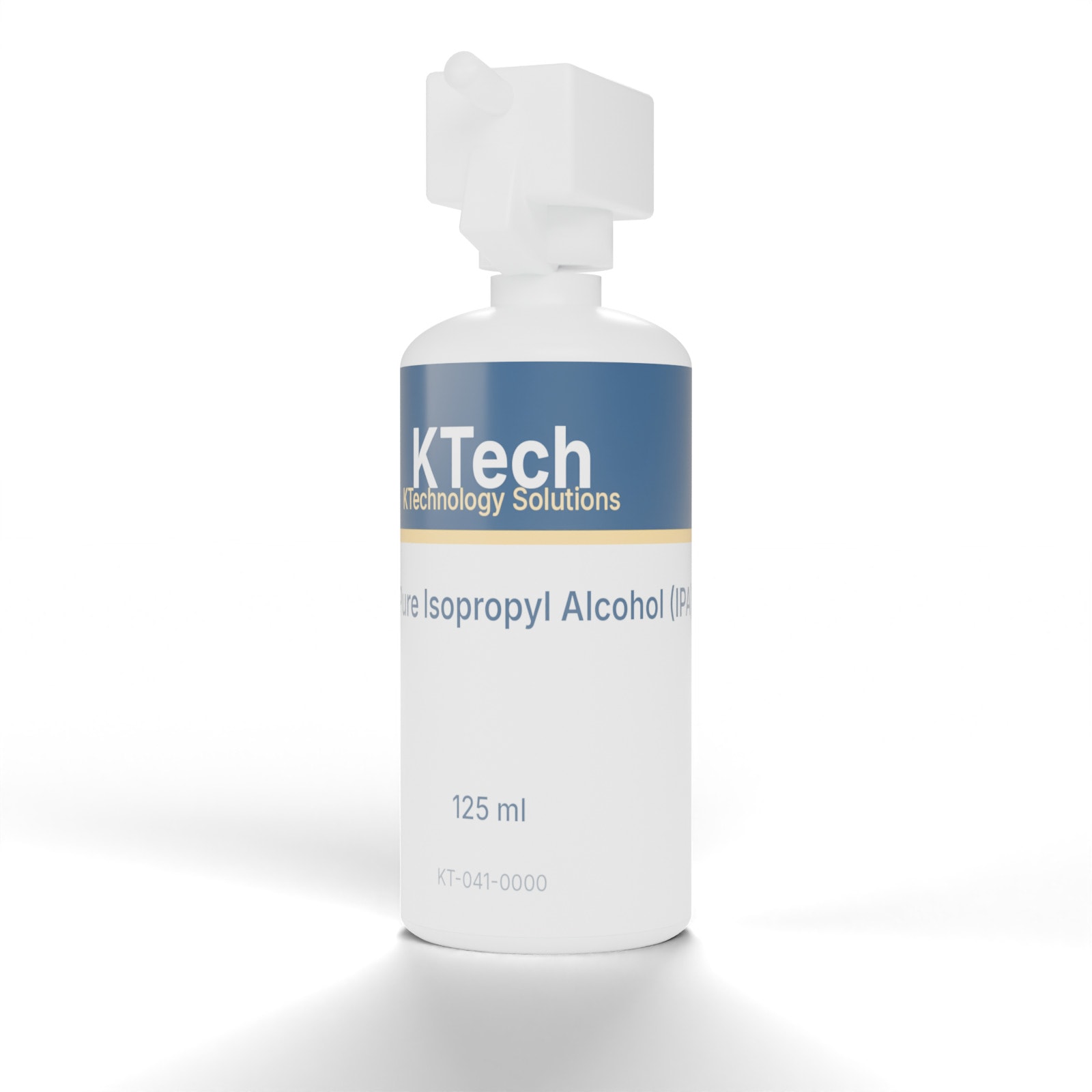 KTech 99.8% Pure Isopropyl Alcohol (IPA) — Liquid Cleaning Solvent 125ml · atomiser bottle