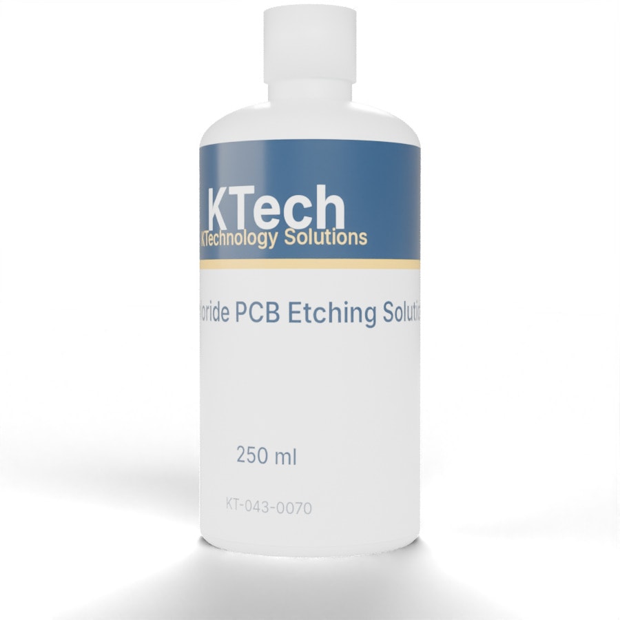 KTech Ferric Chloride PCB Etching Solution — Bottle of · 250 ml.