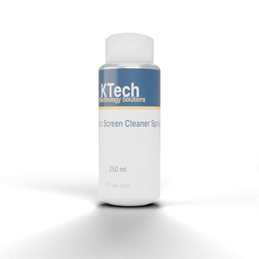 KTech Anti-Static Screen Cleaner Spray — Anti-static of 250 ml.