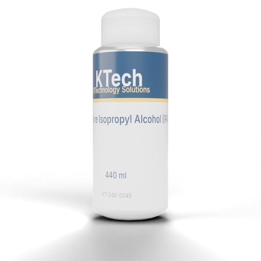KTech 99.8% Pure Isopropyl Alcohol (IPA) — Aerosol of 440 ml.