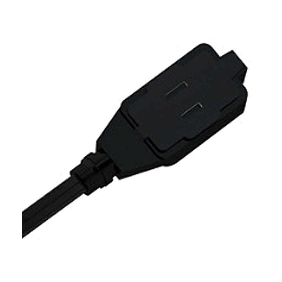 KTech Heavy-Duty Mains Power Extension Lead 8m · 2X16 AWG 60°C. 300 V — Mod. 106108 · Black · Pack 10 pcs