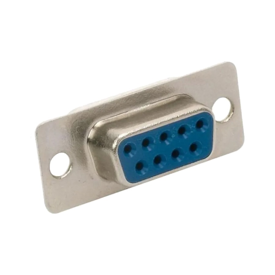 KTech DB9 D-Sub Serial Connector — Solder Cup Termination · Female