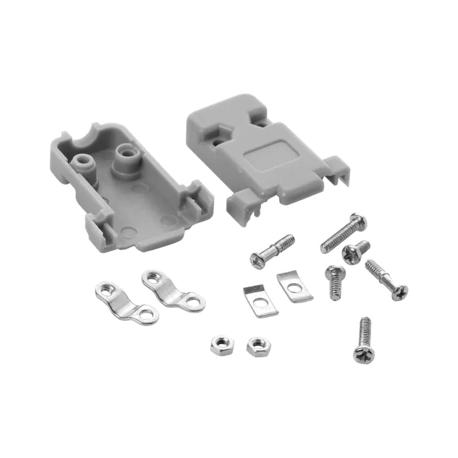 KTech Moulded Plastic D-Sub Hood Cover — for DB9