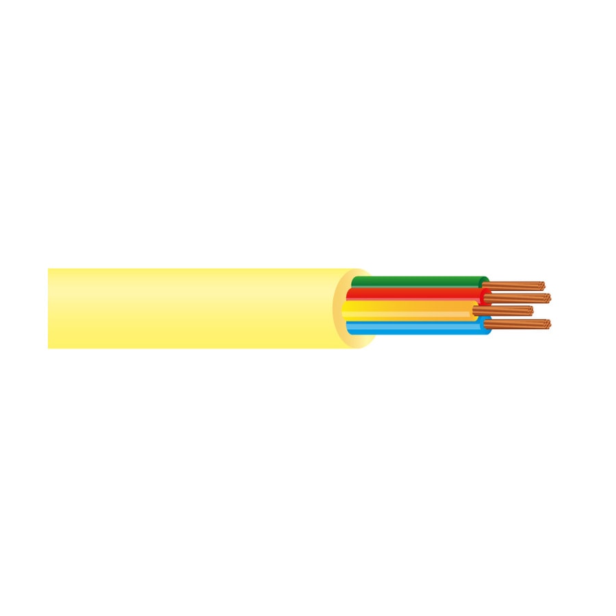 KTech Flat Modular Telephone Cable · Flat Modular 4C 26 AWG — Mod. S115 · Grey · Reel 500m