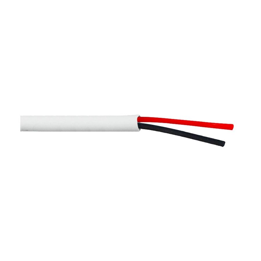 KTech CL2R Telephone Cable · 2C 22 AWG (Cable) — Mod. TI12 · White · Reel 305m