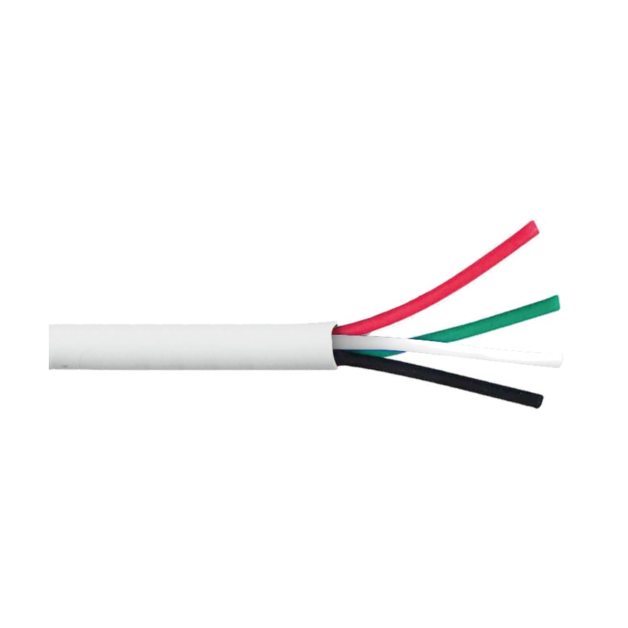 KTech CL2R Telephone Cable · 4C 22 AWG (Cable) — Mod. TH12 · White · Reel 305m