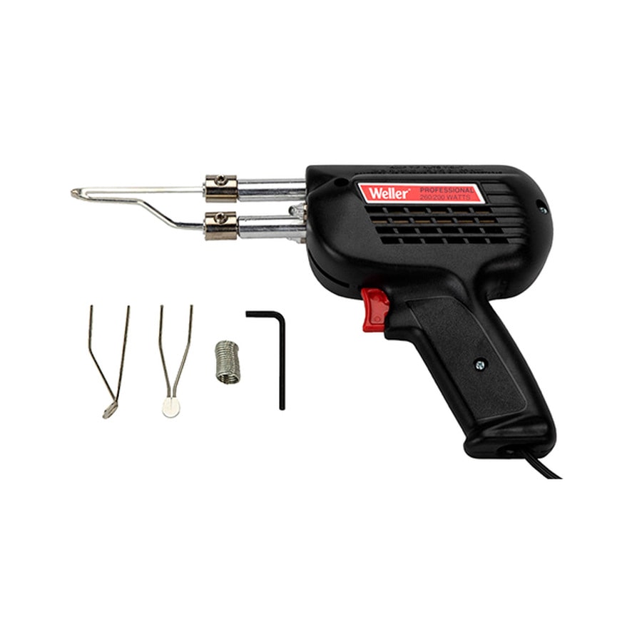 KTech D550PK — Heavy-Duty Dual-Heat Soldering Gun · Kit of 7 pcs