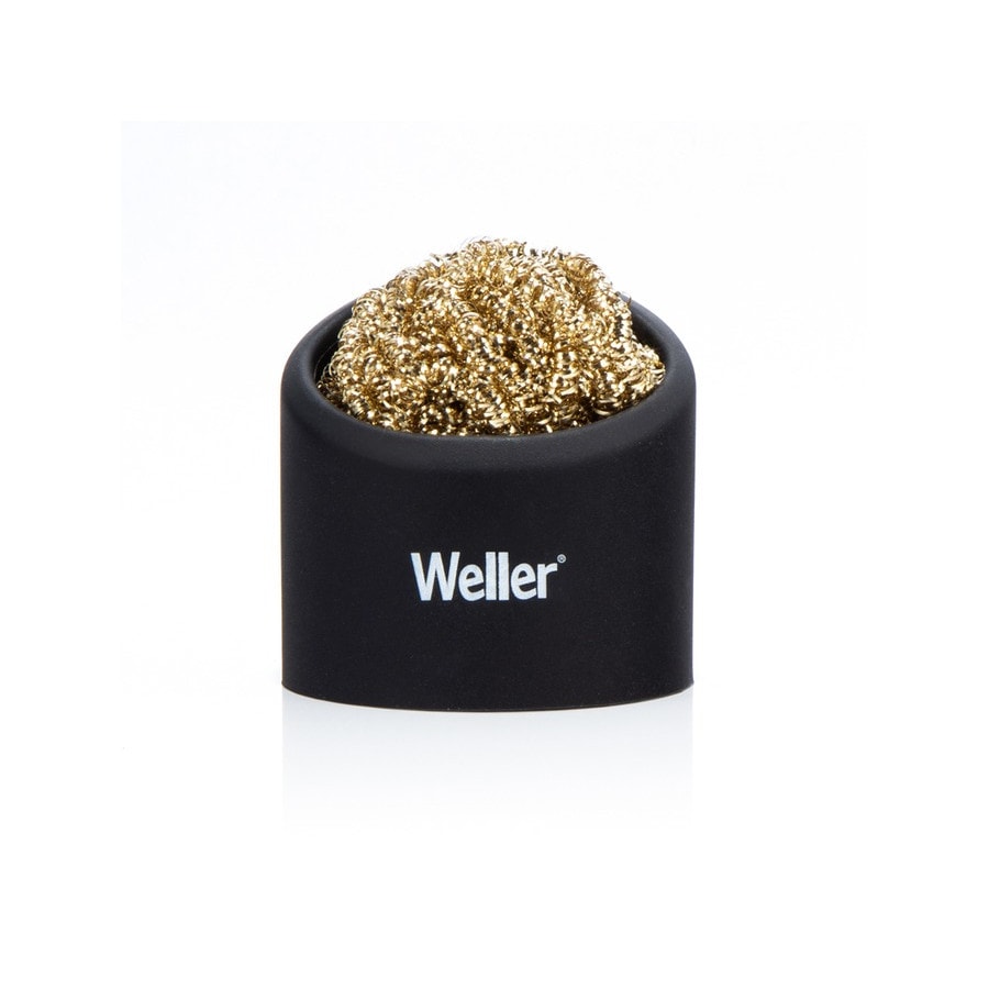 KTech WLACCBSH-02 — Cellulose Soldering Tip Cleaning Sponge · Soldering Tip Brass Cleaner with Silicone Base