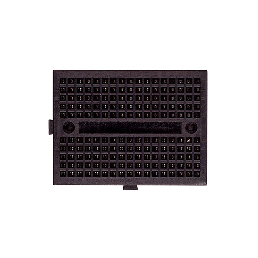 KTech 170-Tie-Point Mini Solderless Breadboard — 170 Tie-Points · Black
