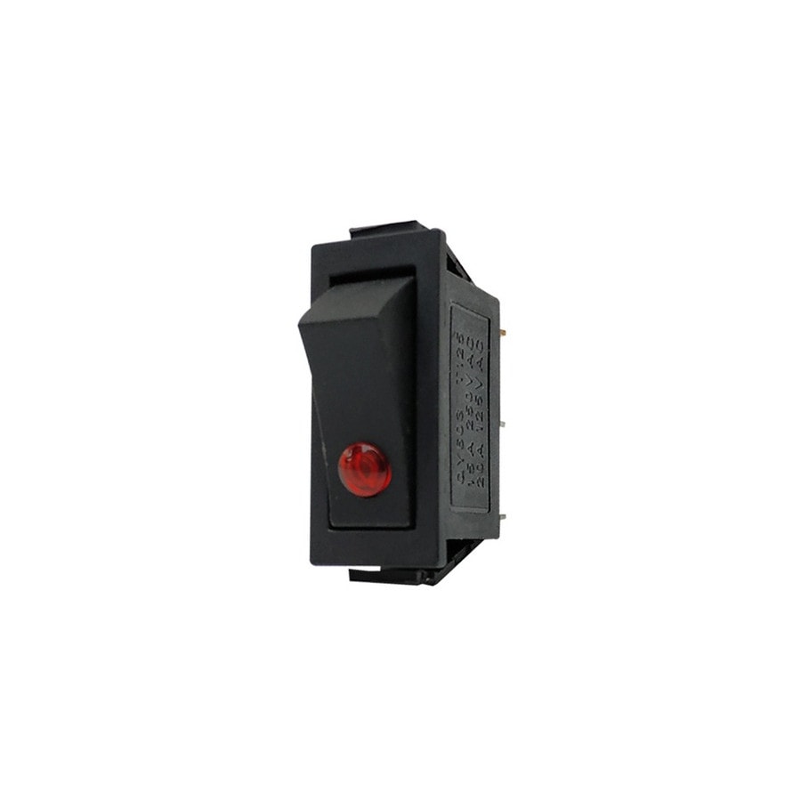 KTech Panel-Mount Rocker Switch — Panel-Mount Rocker Switch · with Illuminated Neon of 3 Pins · 15A 250V