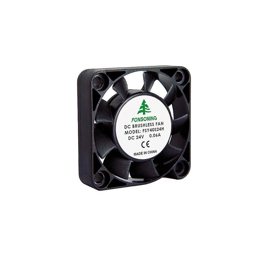 KTech FSY40S24H — 40x40x10mm · C3/CABLES · 24V