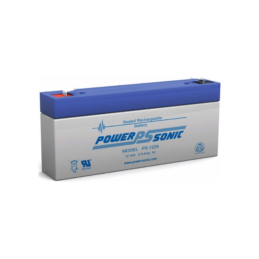 KTech PS-1229L-F1 — Nominal Voltage: 12V · Nominal Capacity: 2.9Ah · Standard Terminal: F1
