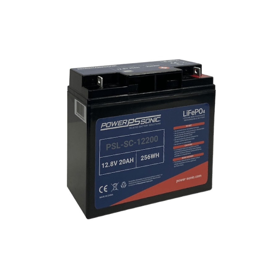 KTech PSL-SC-12200 — Nominal Voltage: 12.8V · Nominal Capacity: 20Ah · Standard Terminal: NB