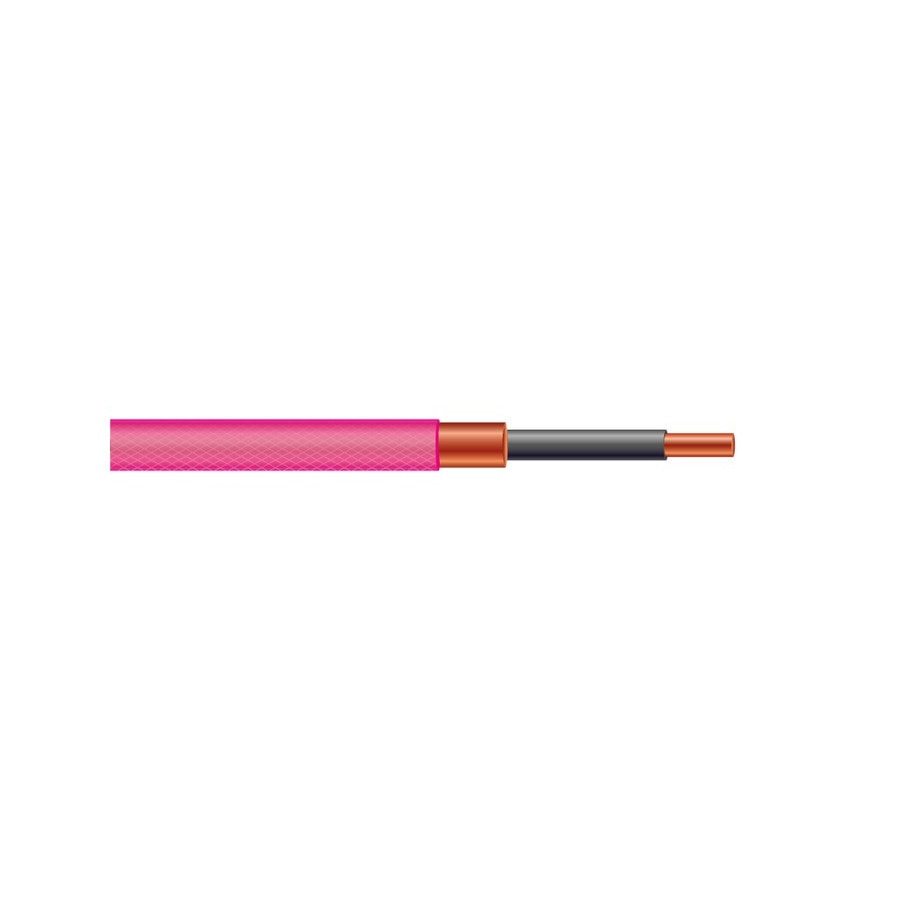KTech Professional OFC Screened Microphone Cable · 1X20 OFC — Mod. 101023 · Rosa / Clear Jacket · Reel 100m