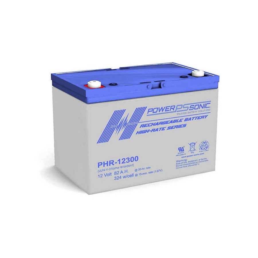 KTech PHR-12300 — Nominal Voltage: 12V · Nominal Capacity: 82.0Ah · Standard Terminal: T6