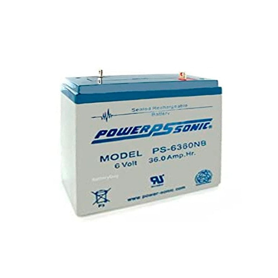 KTech PS-6360-F2 — Nominal Voltage: 6V · Nominal Capacity: 36Ah · Standard Terminal: F2
