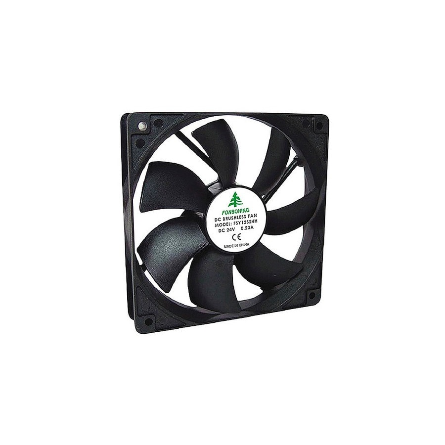 KTech FSY12S24H — 120x120x25mm · C3/CABLES · 24V
