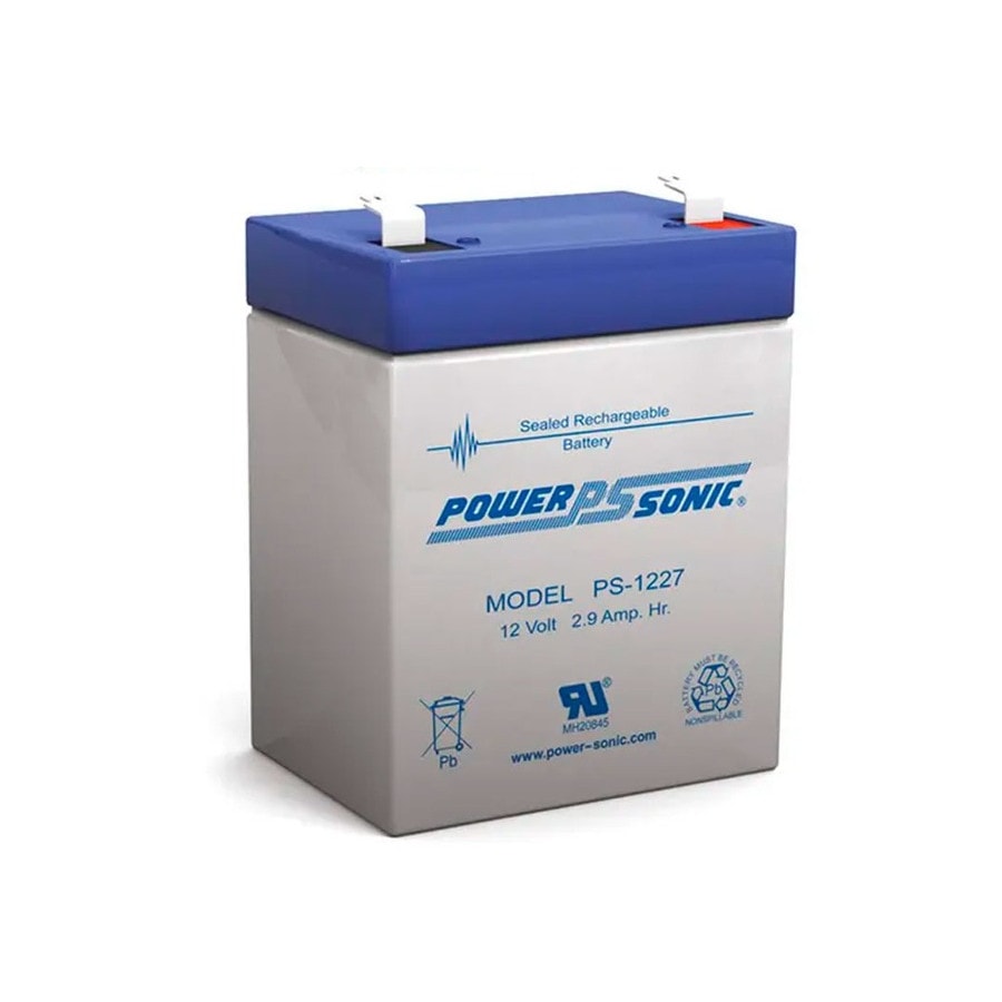 KTech PS-1227-F1 — Nominal Voltage: 12V · Nominal Capacity: 2.9Ah · Standard Terminal: F1