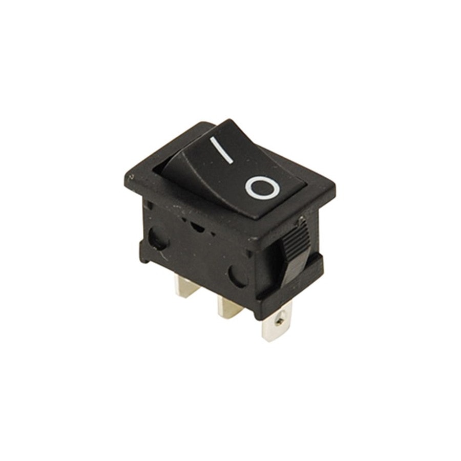 KTech SW-103 miniature — 3 Pins 1P-2T On-On · 6A / 125 V AC / 3A / 250 V AC