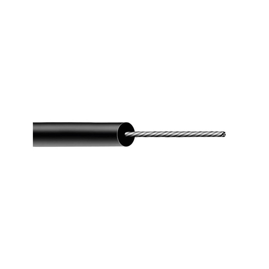 KTech UL 1569 Stranded Tinned Copper Hook-Up Wire 300V, UL 1569 · 24 AWG — Mod. W990 · Black · Reel 500m