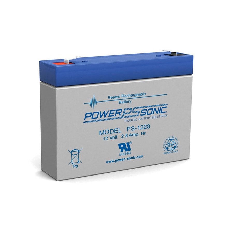 KTech PS-1228-F1 — Nominal Voltage: 12V · Nominal Capacity: 2.8Ah · Standard Terminal: F1
