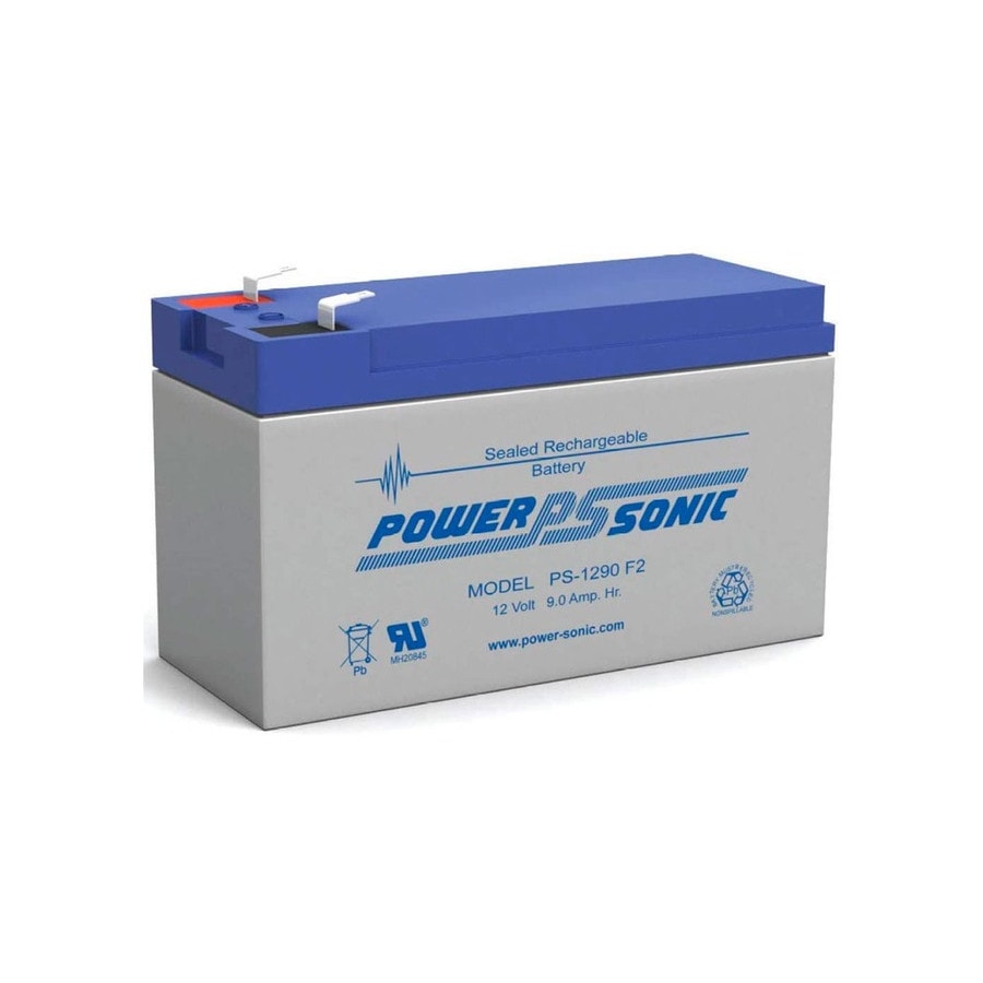 KTech PS-1290-F2 — Nominal Voltage: 12V · Nominal Capacity: 9Ah · Standard Terminal: F2 or NB1