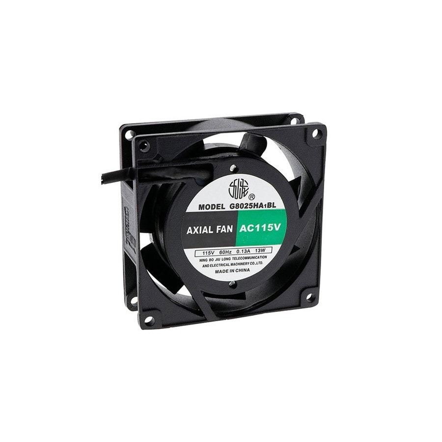 KTech G8025HA1BL-7P — 80x80x25mm · 115 VAC