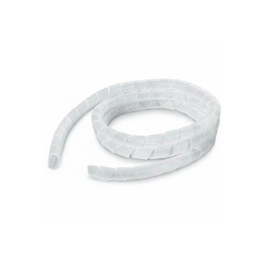 KTech Flexible Spiral Cable Wrap — Clear · Pack of 10m