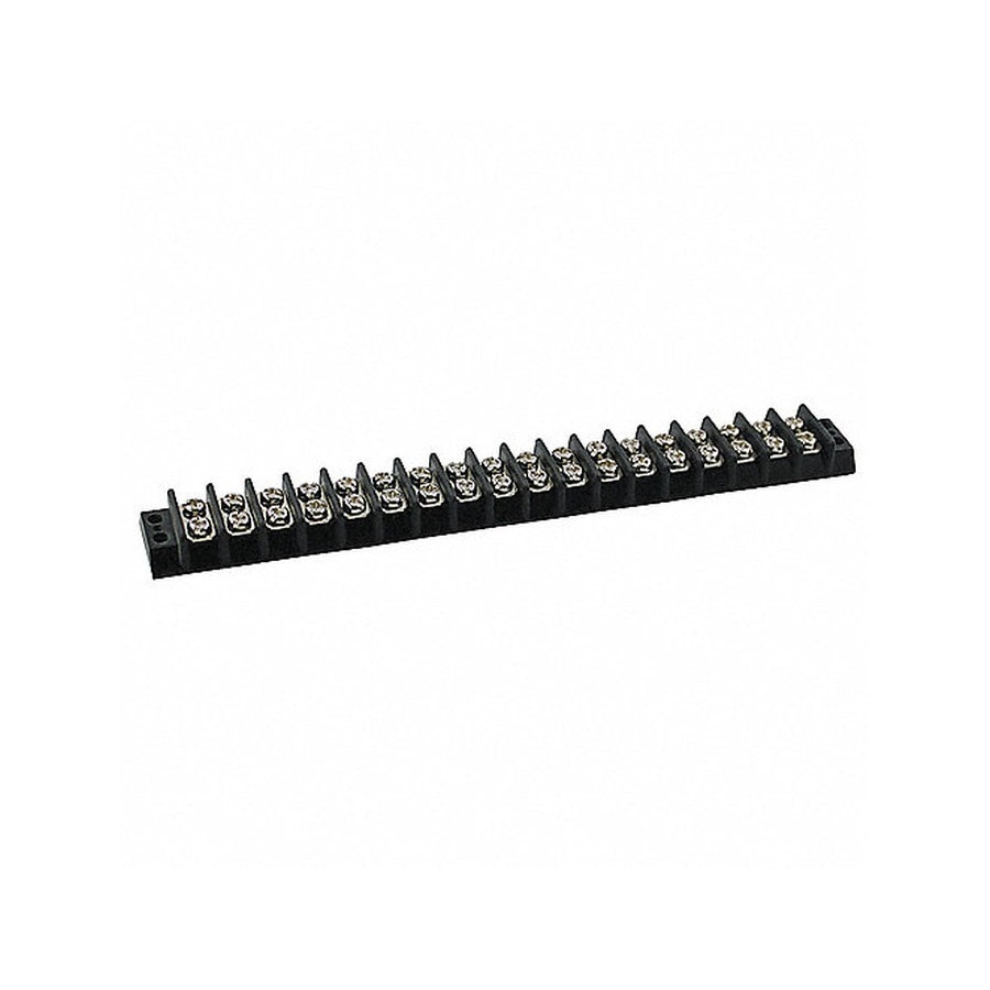 KTech Heavy-Duty Barrier Terminal Strip Series 601 (20 Amp · 18 Poles) — 601-FT · 18 Poles · 20 Amp · 14 AWG · 1100VAC · 211.1 x 219.0 mm