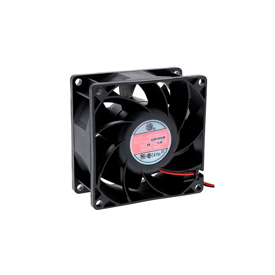 KTech JL6015H24B — 60x60x15mm · 24 VDC