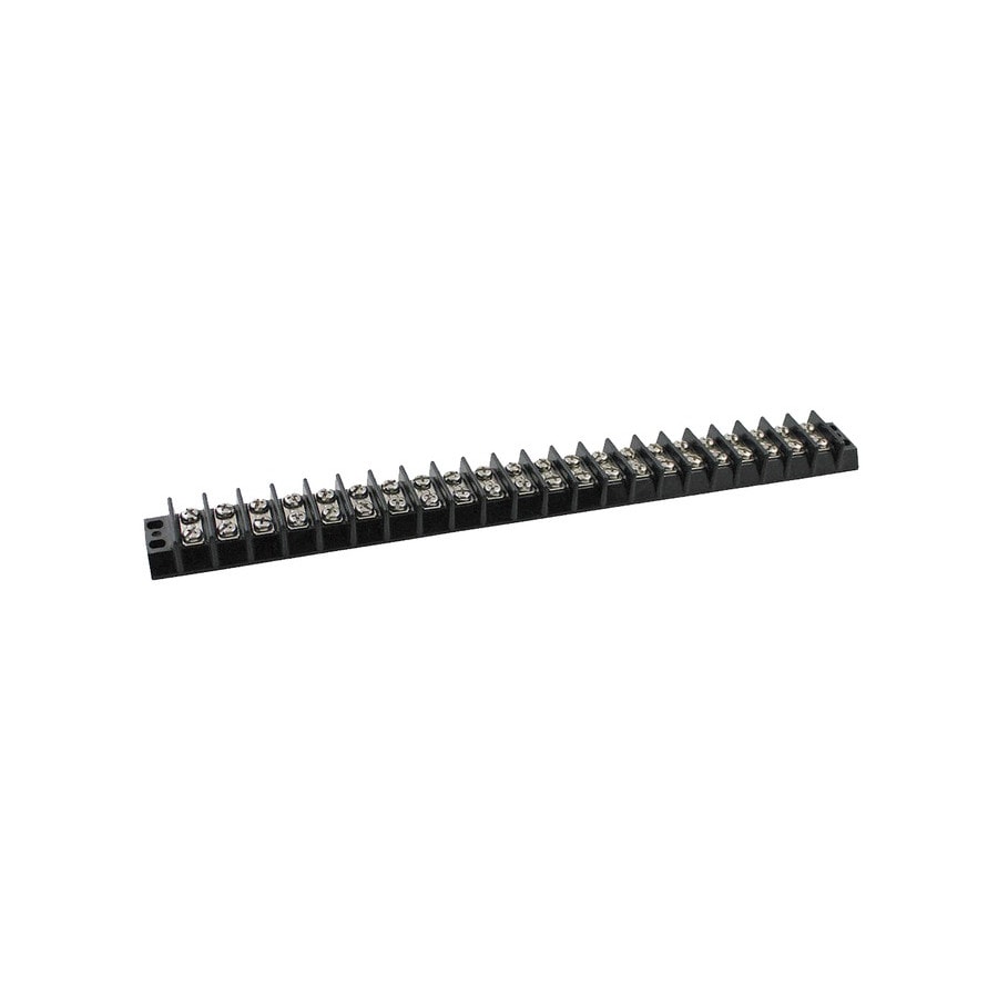 KTech Heavy-Duty Barrier Terminal Strip Series 601 (20 Amp · 22 Poles) — 601-FT · 22 Poles · 20 Amp · 14 AWG · 1100VAC · 255.5 x 263.5 mm