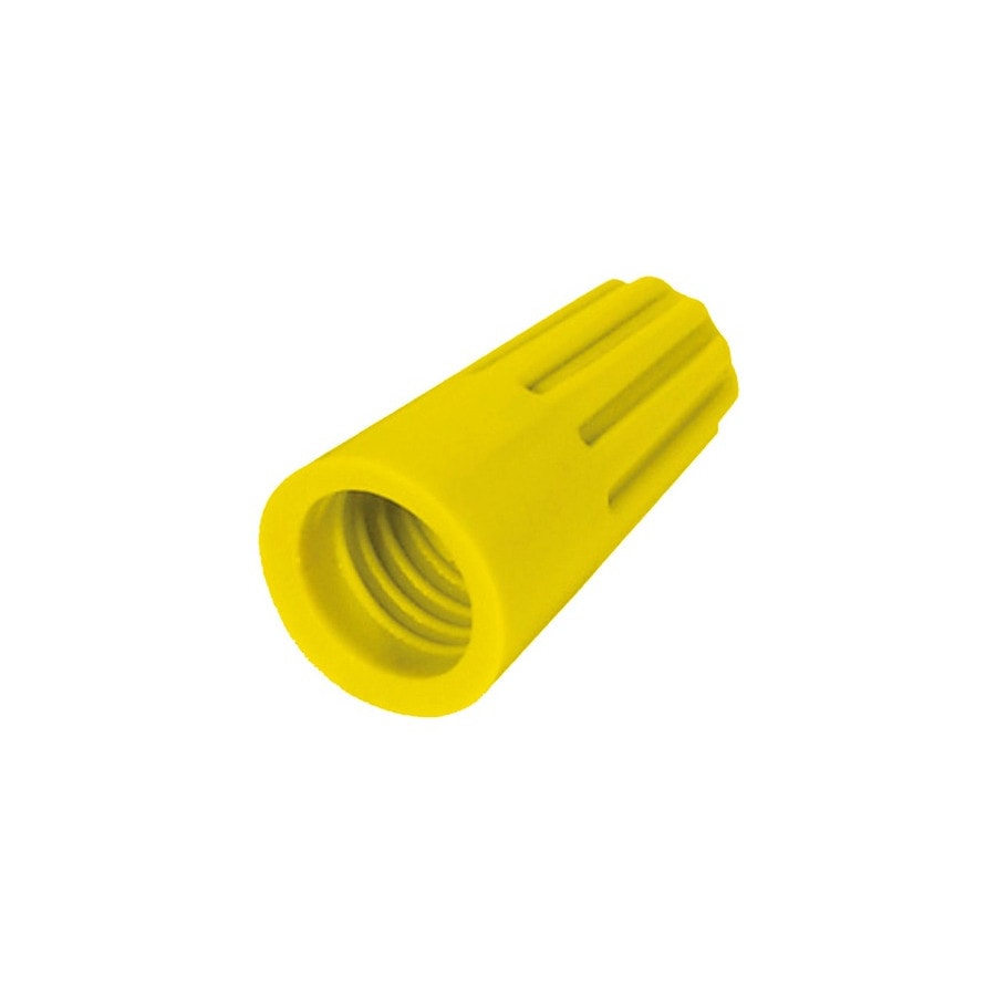 KTech Screw-On Twist Wire Connector Nut — 12-10 · Yellow