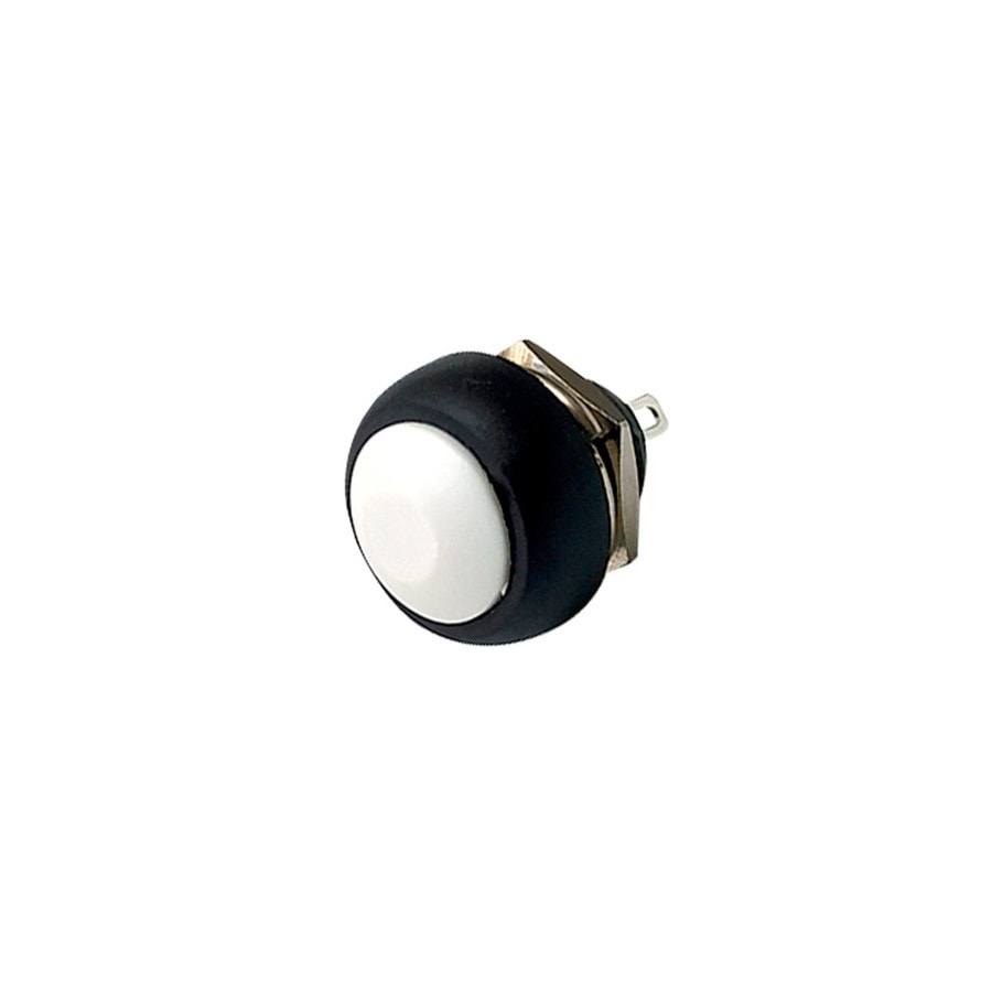 KTech Panel Push-Button Switch — 20A 12V · White