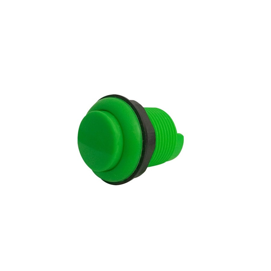 KTech 30mm Illuminated-Style Arcade Push Button — with microswitch · 10 mA 12V · Green