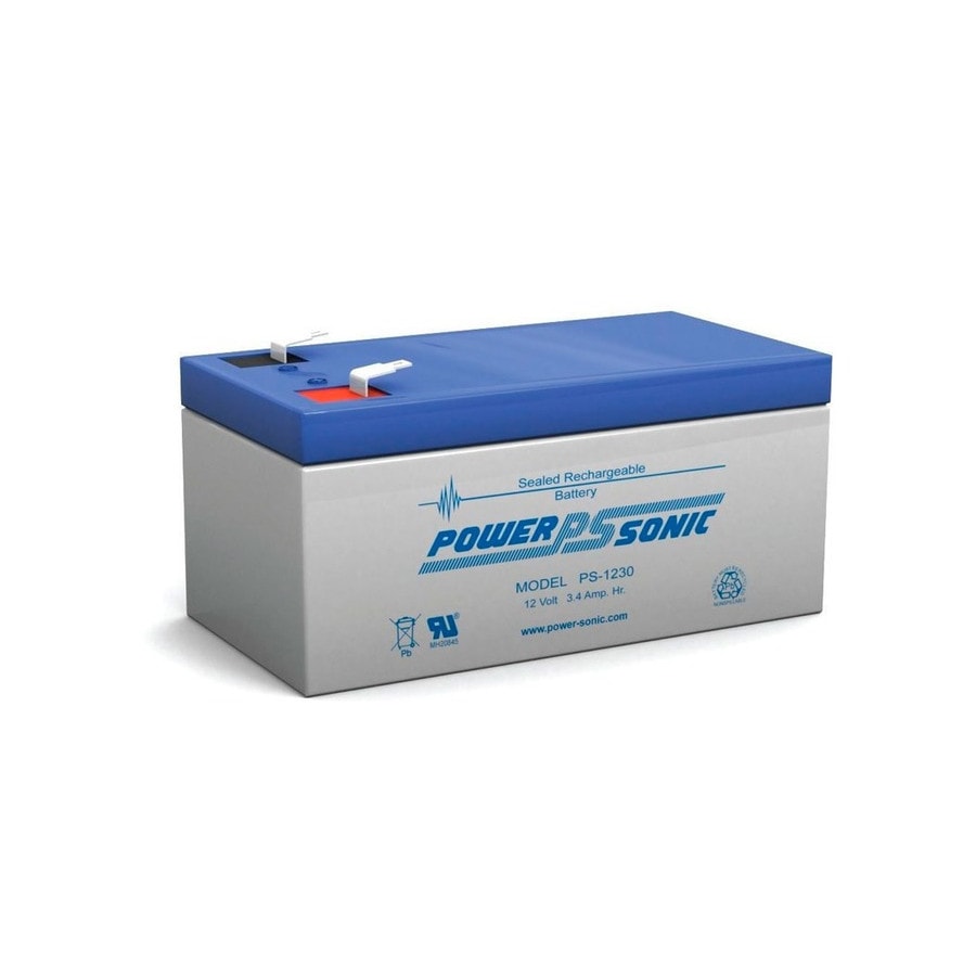 KTech PS-1230-F1 — Nominal Voltage: 12V · Nominal Capacity: 3.4Ah · Standard Terminal: F1